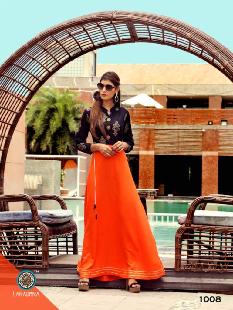 Aradhna Western Girl Kurti Set Supplier Aradhna Western Girl Kurti Set Supplier